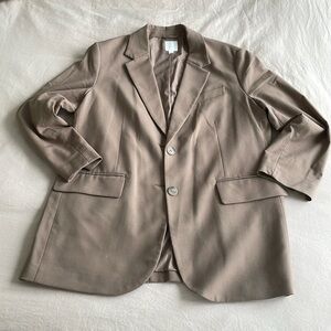 Neutral, Oversized H&M Blazer